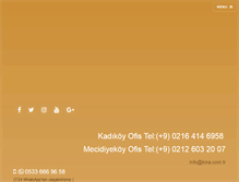 Tablet Screenshot of kina.com.tr